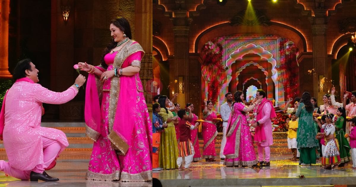 Govinda renews his wedding vows with wife Sunita on COLORS’ Dance Deewane!
